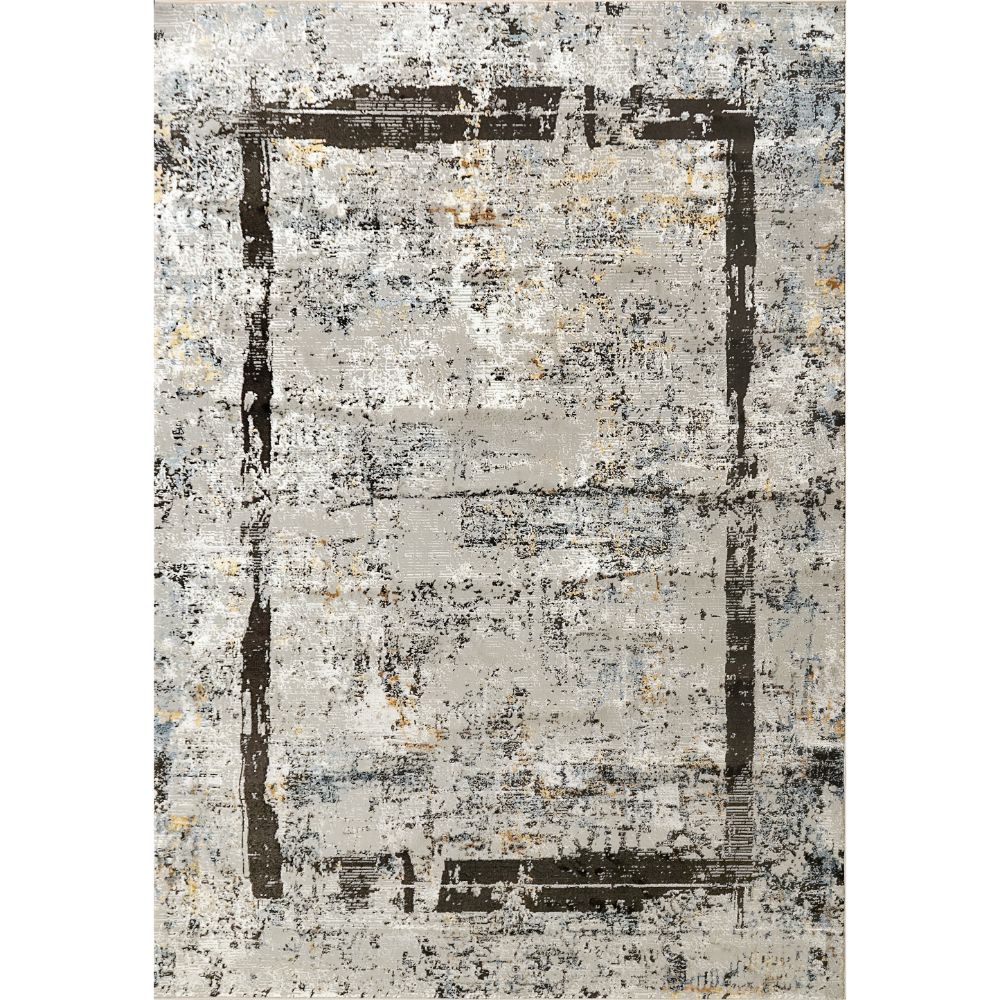 Dynamic Rugs 5844-999 Million 6 Ft. 7 In. X 9 Ft. 6 In. Rectangle Rug in Grey